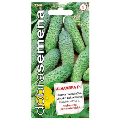 Alhambra uhorka nakladačka partenokarpická rezistentná hruboostná 1,2 g