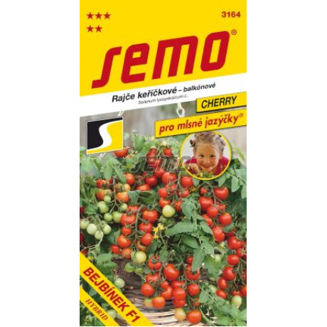 Bejbinek F1 rajčiak kríčkový previslý cherry 2 g