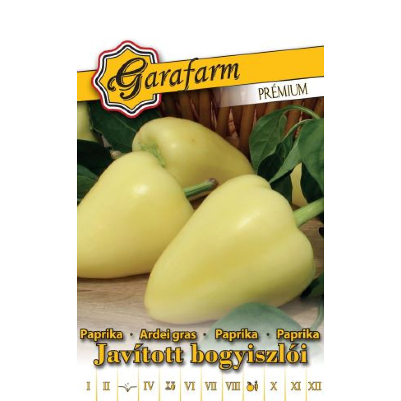 Javított bogyiszlói Paprika somborka štipľavá skorá 0,4g