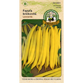 Leonarda fazuľa kríčková veľmi skorá žltá 20g..