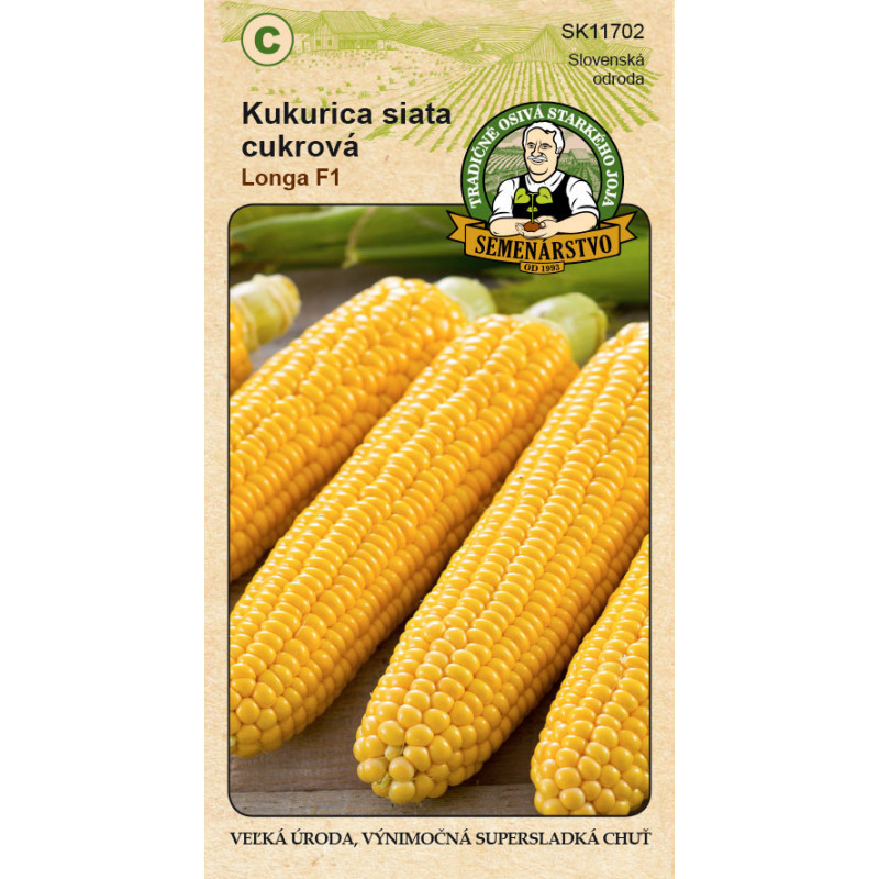 Longa F1 kukurica cukrová stredne skorá 10g