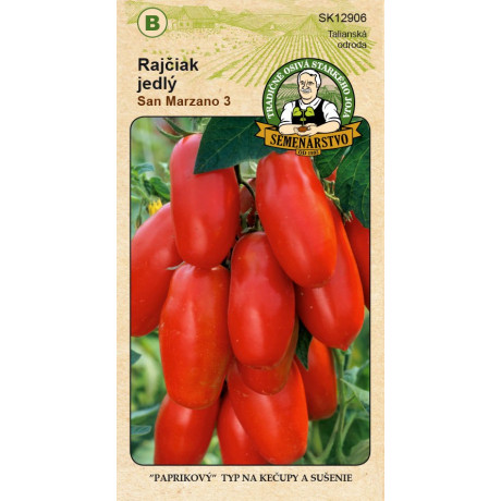 San Marzano 3 rajčiak kolíkový 0,4g