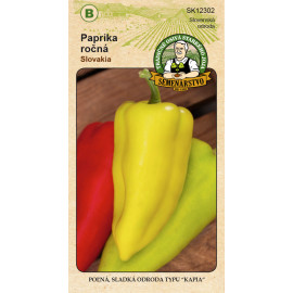 Slovakia paprika veľmi skorá osivo 0,7g