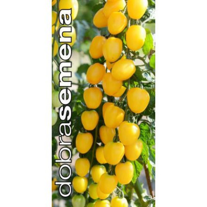 Appleberry Yellow F1 rajčiak kolíkový sladučký výnosný odolný 6 semien