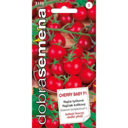 Cherry Baby rajčiak kolíkový cherry univerálny 10 semien
