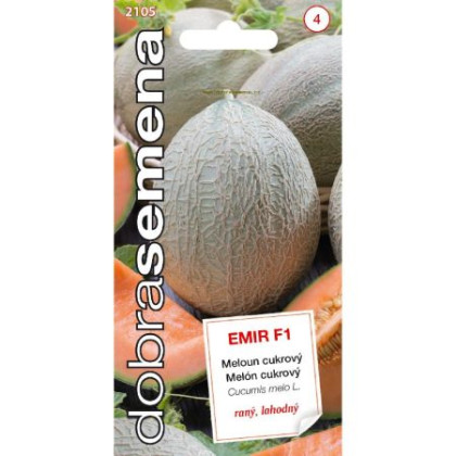 Emir F1 melón cukrový sladký skorý veľký 20 semien