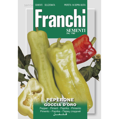 Goccia d´Oro paprika veľmi sladká na pečenie 1g