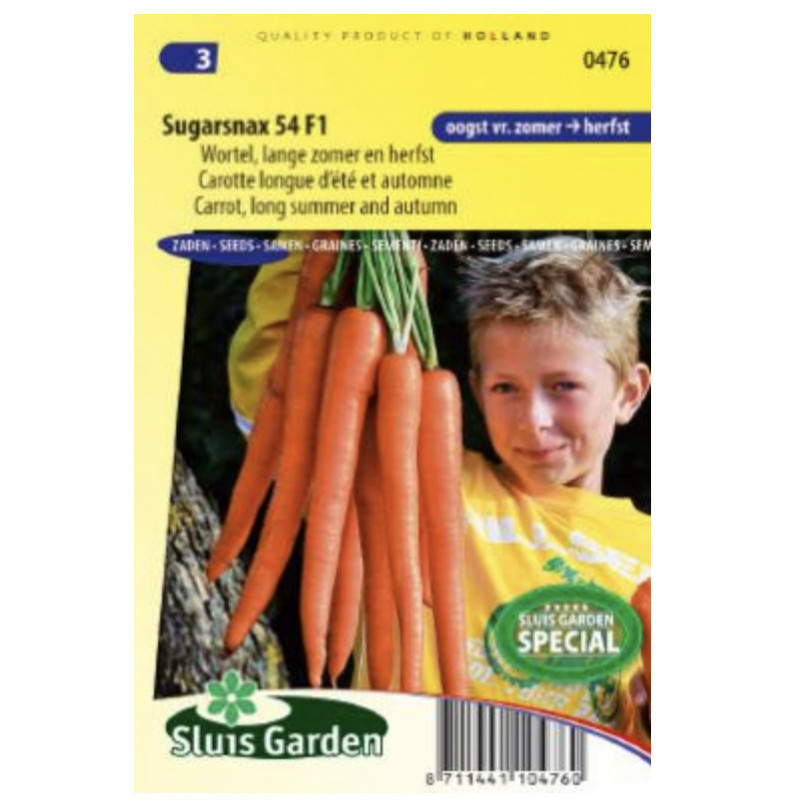 Sugarsnax 54 F1 mrkva extra sladká 300 semien
