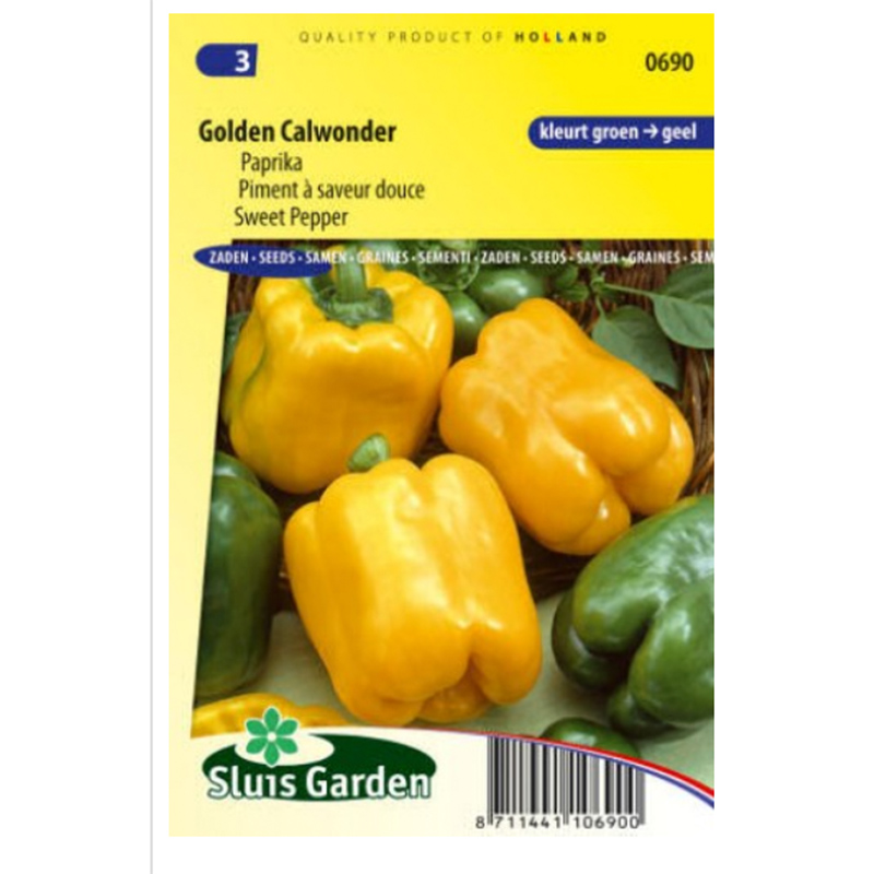 Golden Calwonder paprika sladká 40 semien