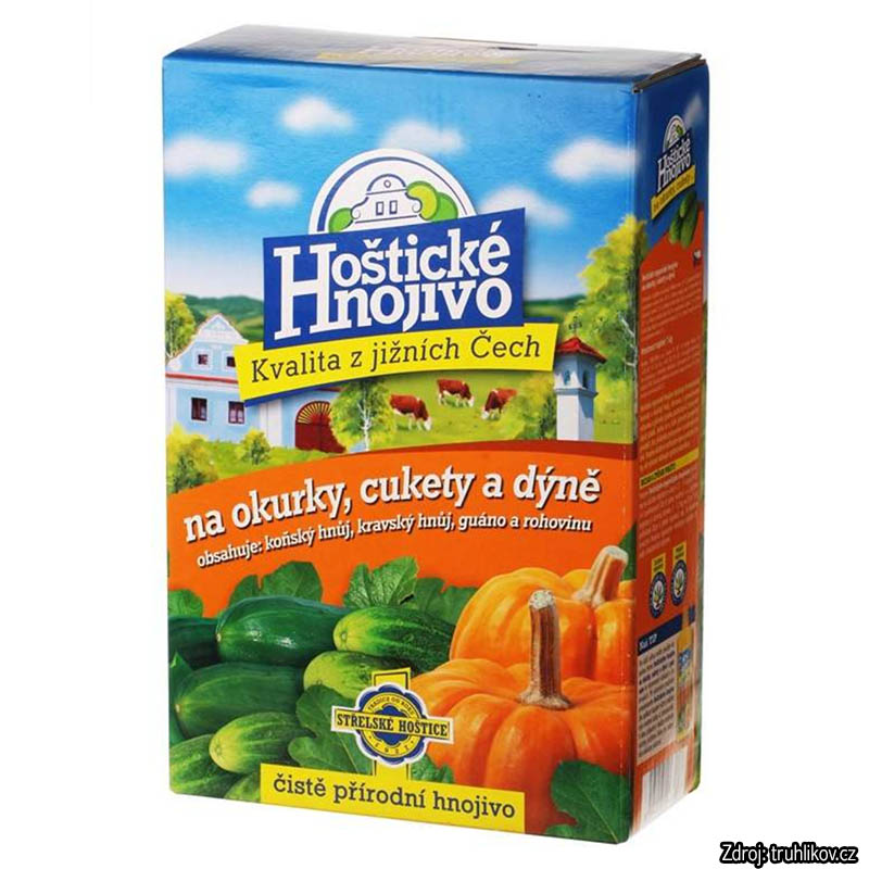 Hoštické hnojivo BIO na uhorky, cukety a tekvice 1 kg