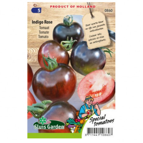 Indigo Rose paradajka unikátna kolíková 20 semien