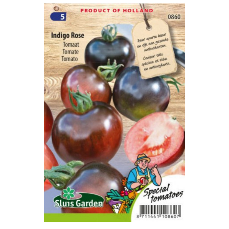 Indigo Rose paradajka unikátna kolíková 20 semien
