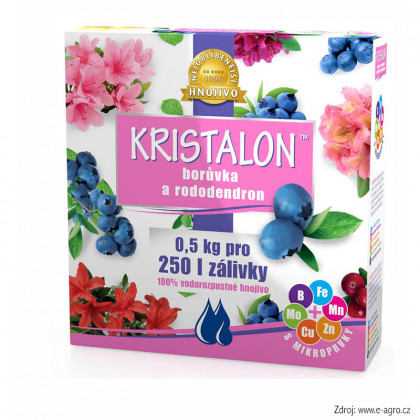 Kristalon na čučoriedky a rododenrón 500g