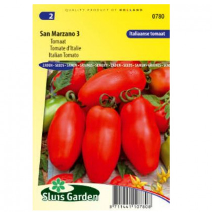 San Marzano paradajka podlhovastá 75 semien