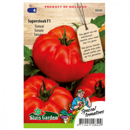 Supersteak F1 paradajka kolíková mäsitá 35 semien