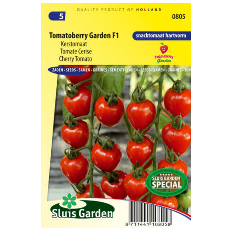 Gardenberry F1 paradajka cherry dužinatá kolíková 7 semien
