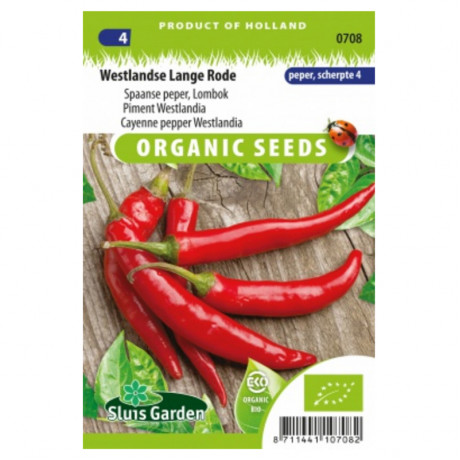 Kajenská paprika Westlandia Bio paprika štipľavá 25 semien