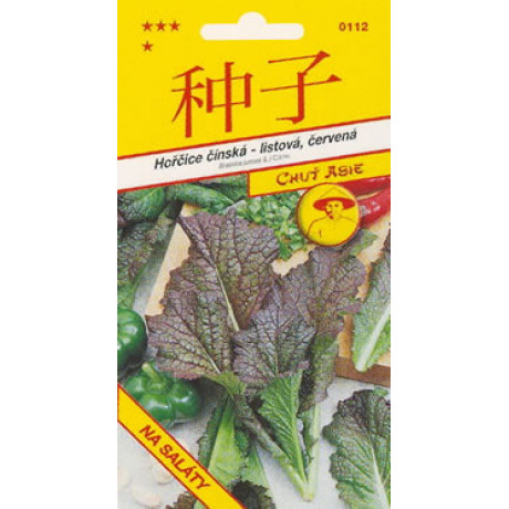 Red Giant Brassica juncea L. CZERN. Horčica čínska 1,60g