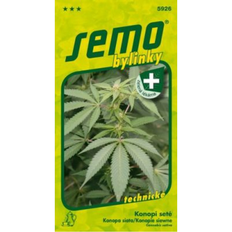 Konopa siata Dora technická Cannabis sativa 3g