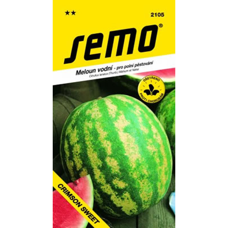 Crimson Sweet melón vodový červený 10g