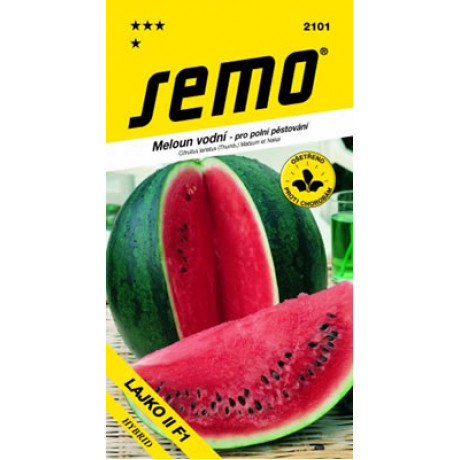 Lajko II. F1  dyňa melón červený vodový 10g