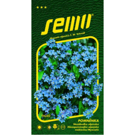 Nezábudka modrá Myosotis trvalka 0,2g