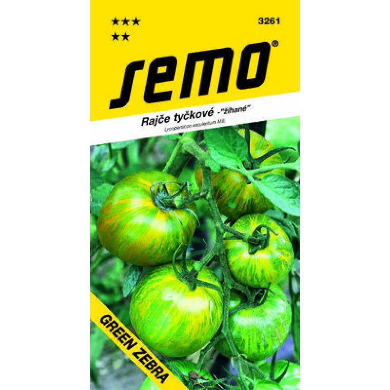 Green Zebra rajčiak kolíkový zelenožltý 30s