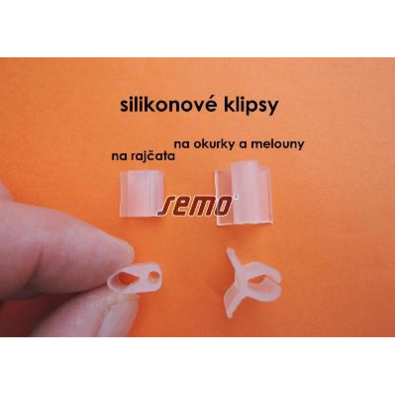 Klipsy na vrúbľovanie rajčiakov a paprík silikónové 5 ks