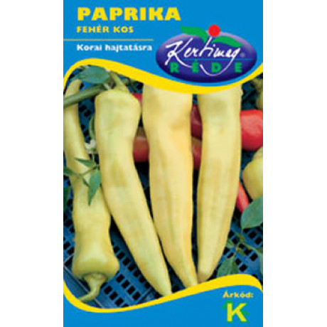 Szentesi kosszarvú fehér Baraní roh Paprika biela sladká