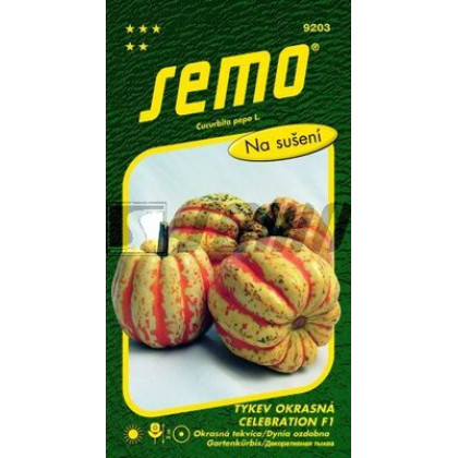 Celebration F1 Cucurbita pepo Tekvica okrasná 1g