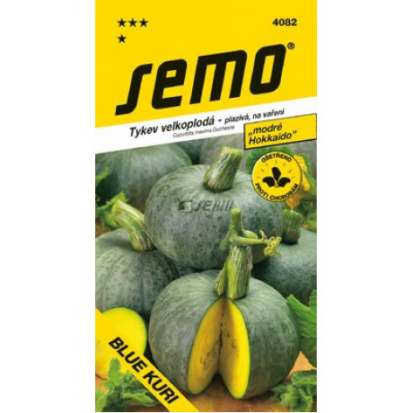Blue Kuri tekvica Hokkaido modrá na varenie 7 semien