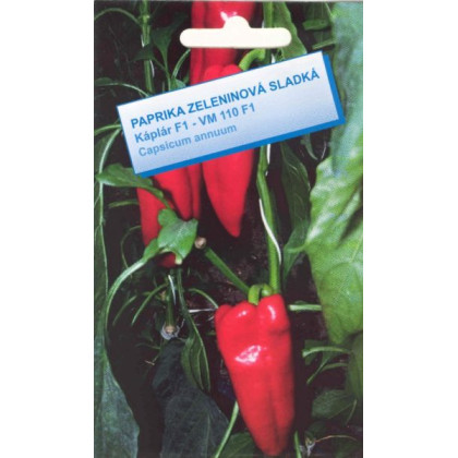 VM 110 F1 Káplár F1 kápia Paprika sladká 100 semien 