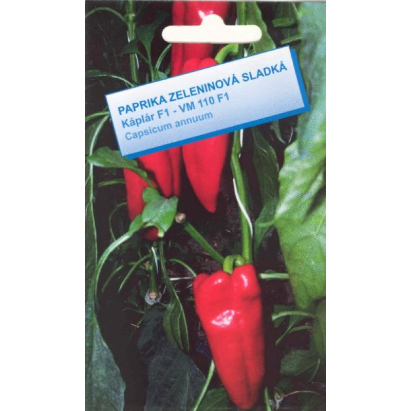 VM 110 F1 Káplár F1 kápia Paprika sladká 100 semien 