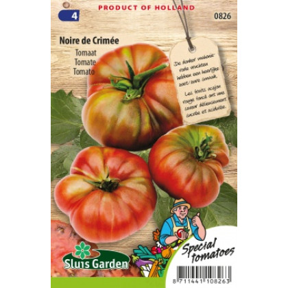 Noire de Crimée paradajka kompaktná tmavá 60 semien
