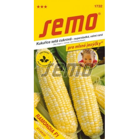 Ramondia F1 kukurica supersladká veľmi skorá 1kg