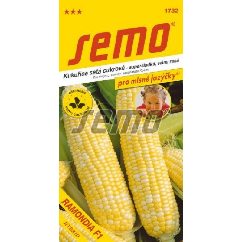 Ramondia F1 kukurica supersladká veľmi skorá 1kg