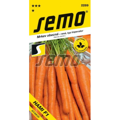 Hami F1 mrkva karotka skorá balenie 400 semien