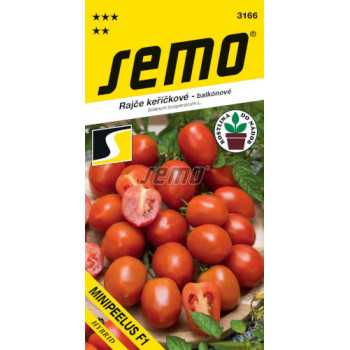 Minipeelus F1 rajčiak kríčkový veľmi skorý balenie 40 semien