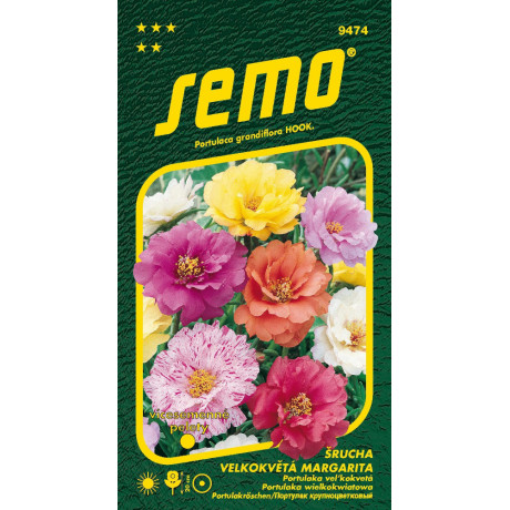 Margarita mix portulaka veľkokvetá 15 peliet