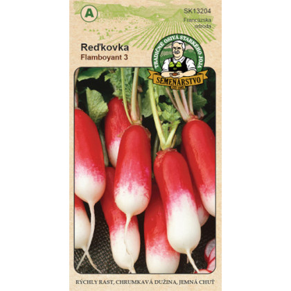 Flamboyant 3 reďkovka skorá balenie 4g